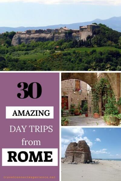 most spectacular day trips from rome italy