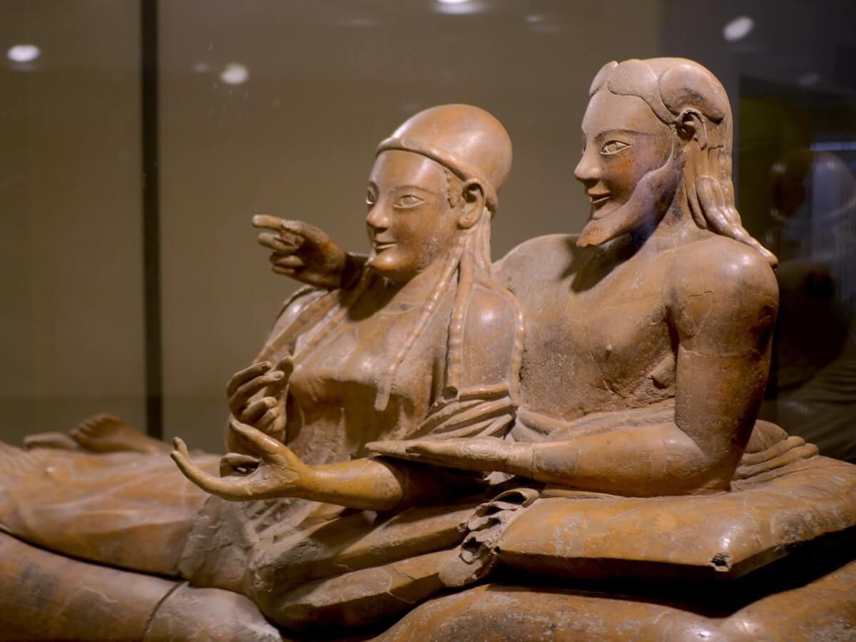 Etruscan sarcophagus of the married couple