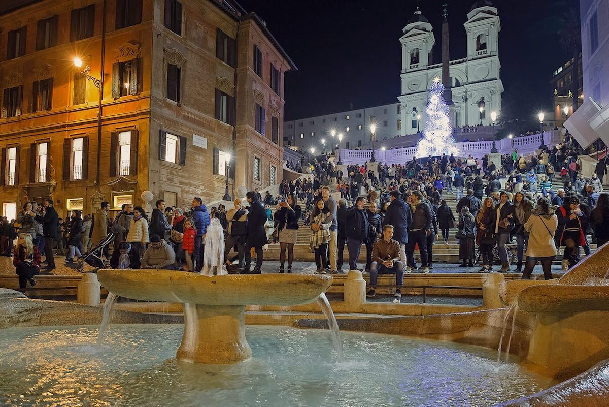 rome in winter