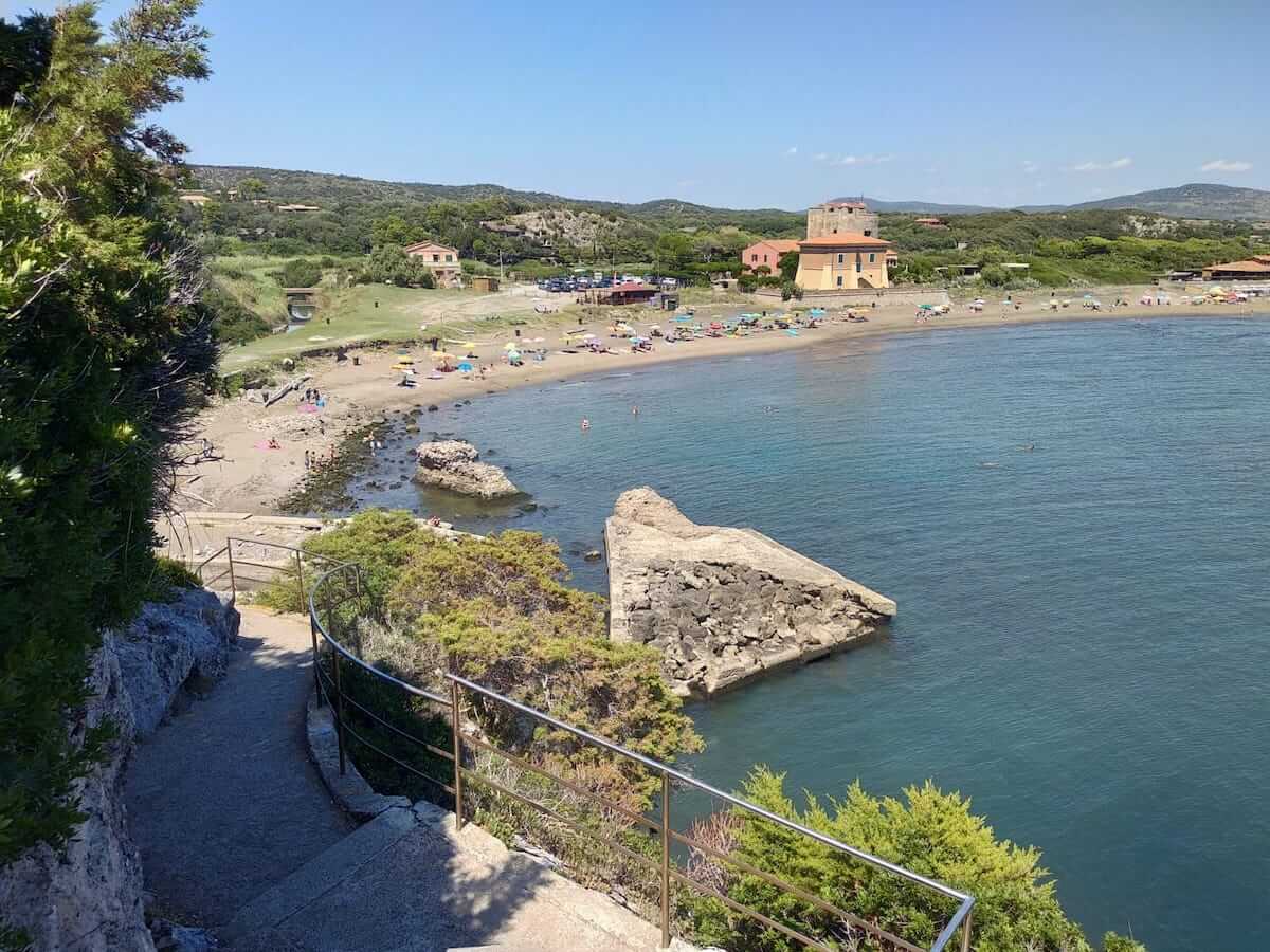best beaches near rome italy