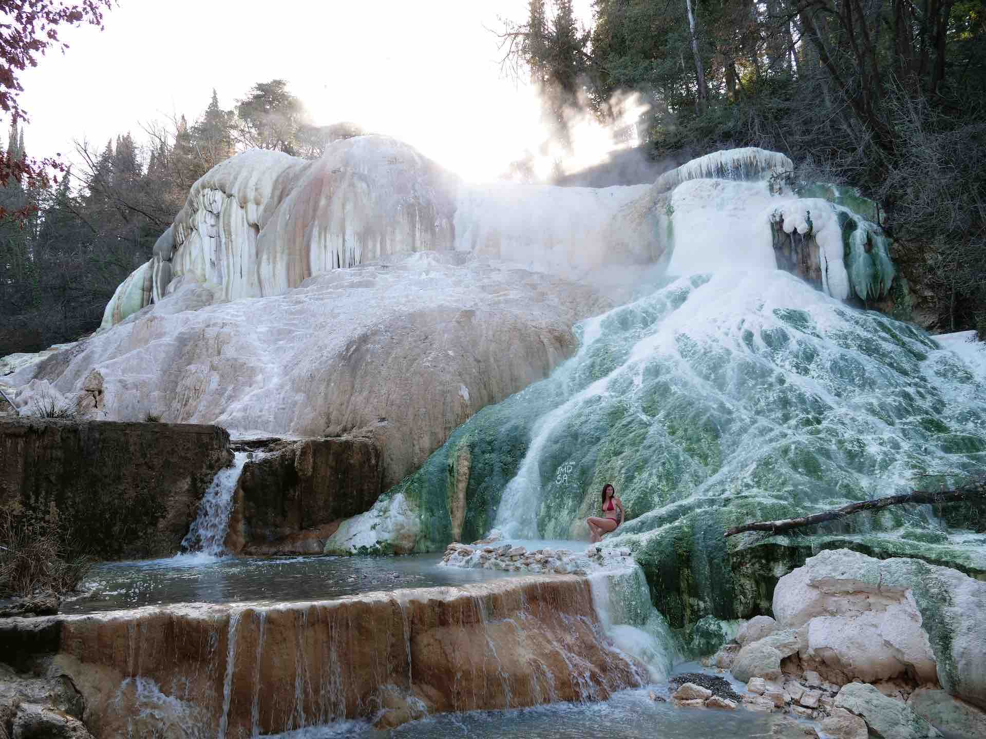 Tuscany hidden gems, Balena Bianca thermal pools