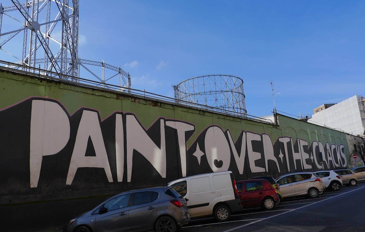 street art in ostiense