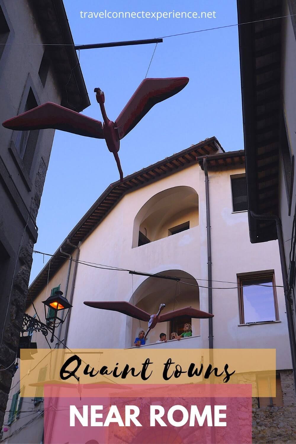 quaint towns near Rome in the Tuscia region