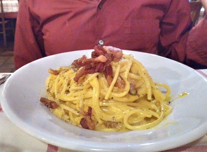 best pasta in rome