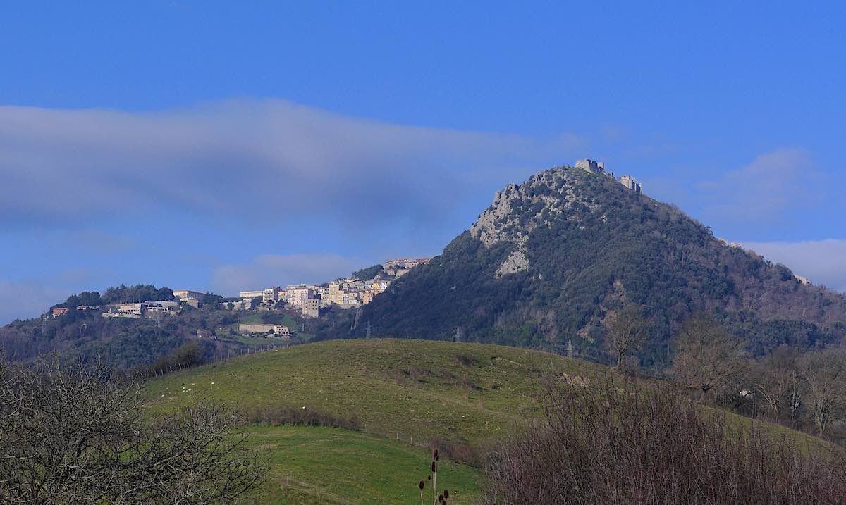 tolfa town near Rome