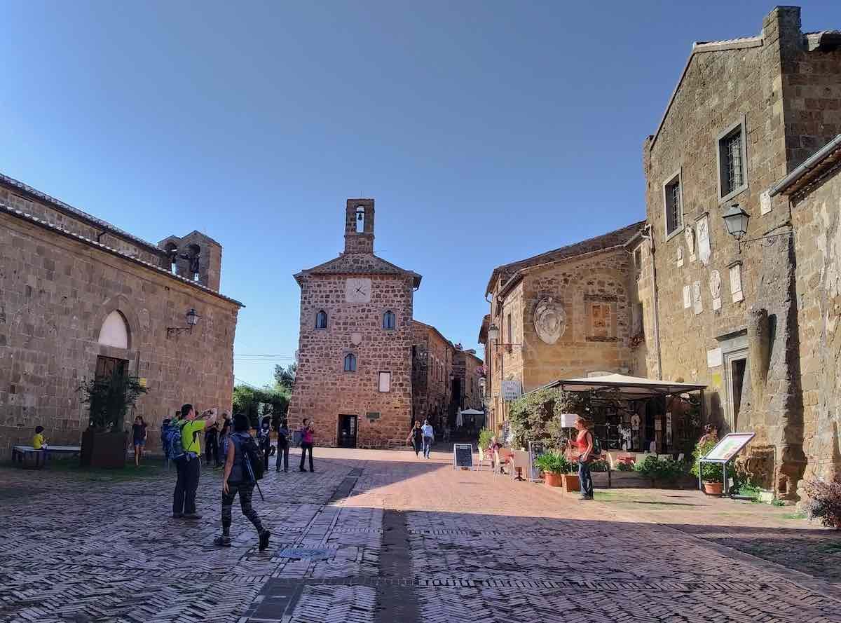 Sovana village in central Italy