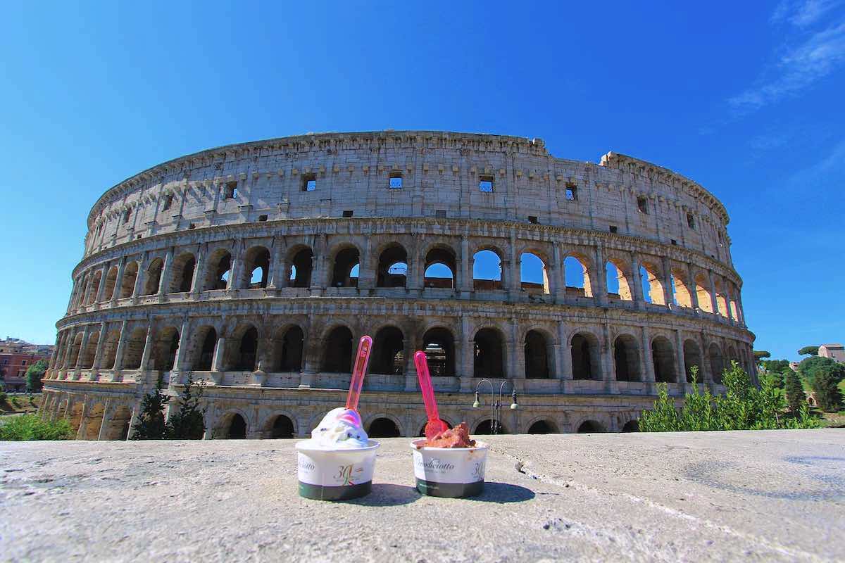 Rome monuments landmarks map