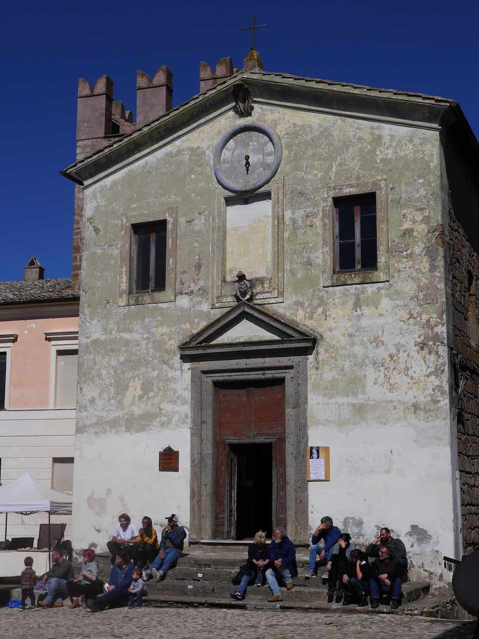 church of Calcata Vecchia