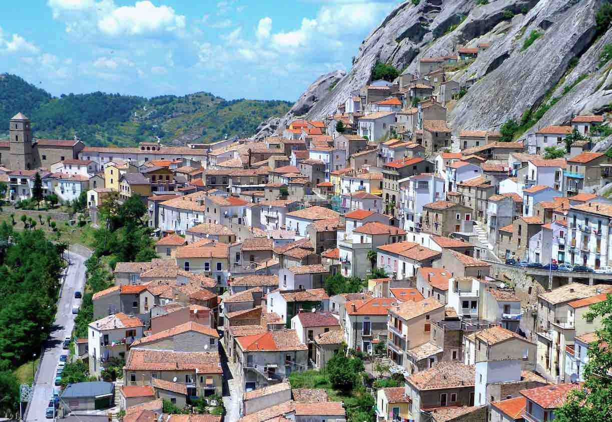 village of Pietrapertosa in Basilicata