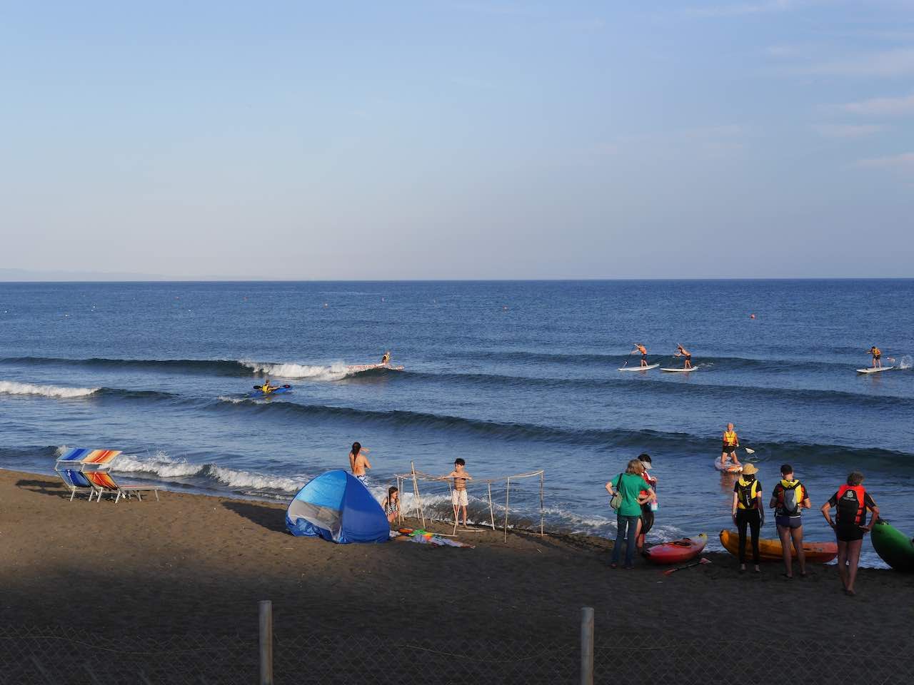 beach in Asedonia, Tuscany
