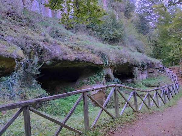 Etruscan tombs