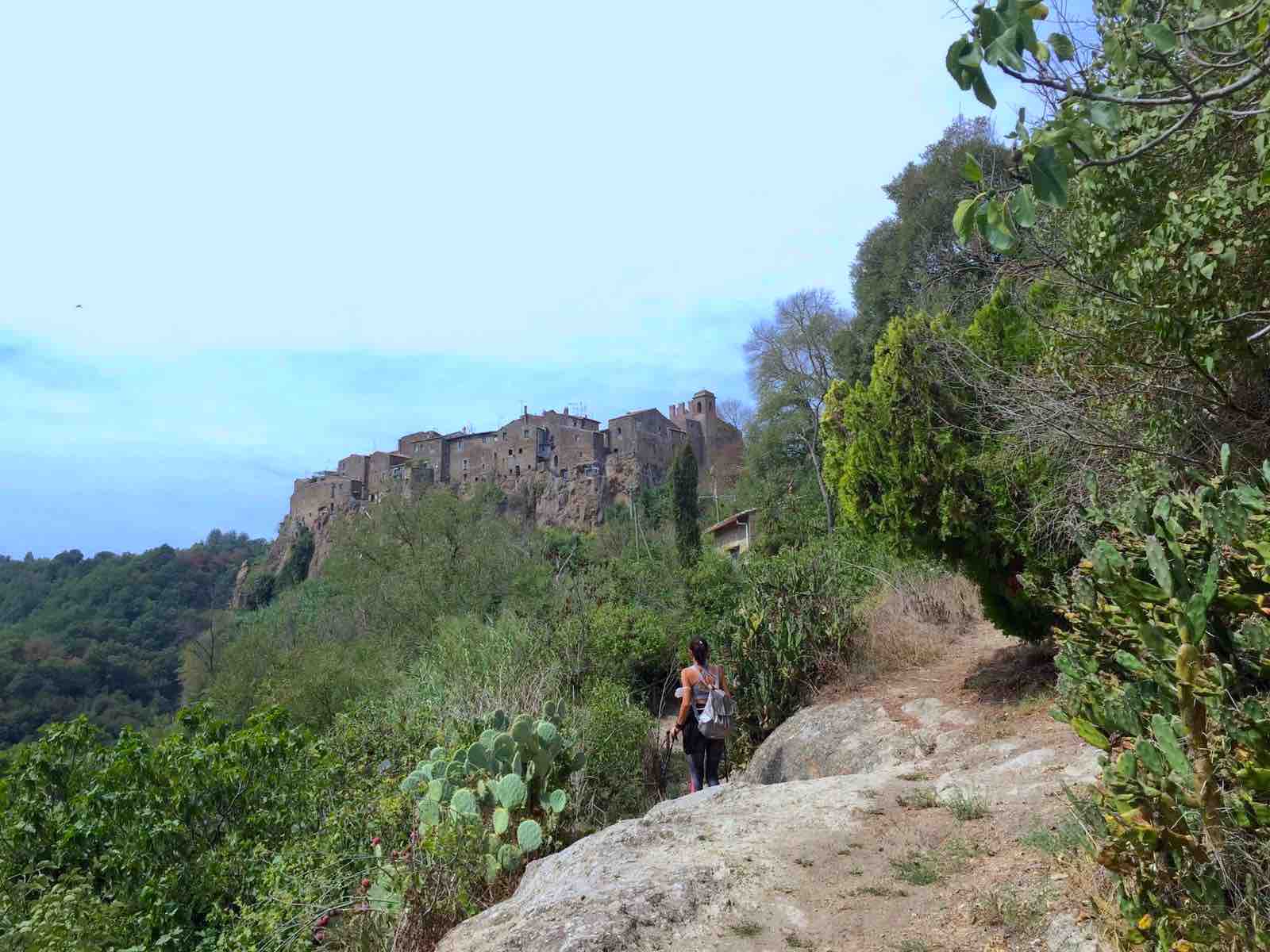 Calcata ITaly view