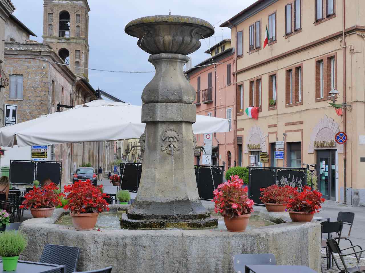 Fontana della Rocca, Nepi, Italy