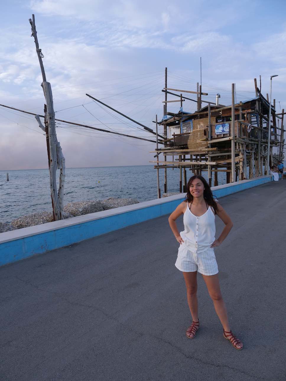 Trabocco along the Trabocchi Coast, Abruzzo, Italy
