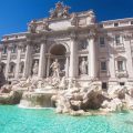 Trevi Fountain and Colosseum