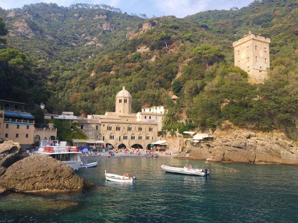 San Fruttuoso on the Italian Riviera