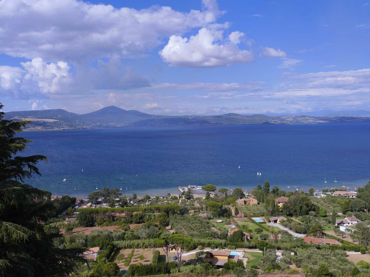 Lake Bracciano viewpoint