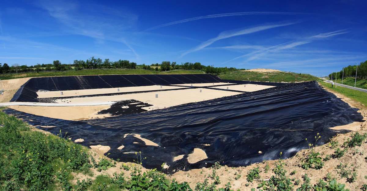 Landfill in Italy